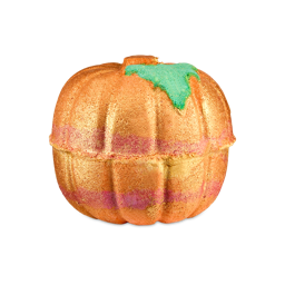 Lush Sparkly Pumpkin Bomb
